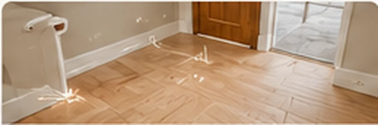 Flooring installation planning in a room